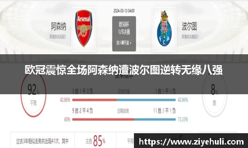 欧冠震惊全场阿森纳遭波尔图逆转无缘八强